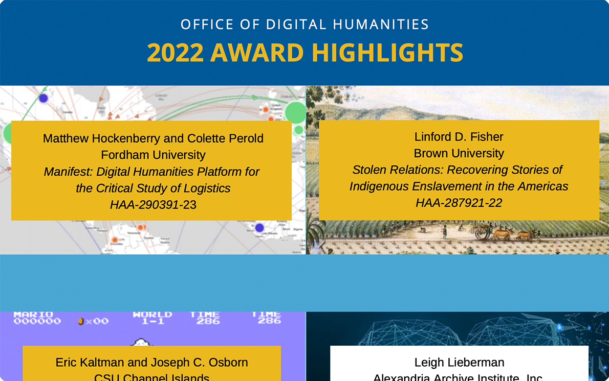 Advancing the Digital Humanities